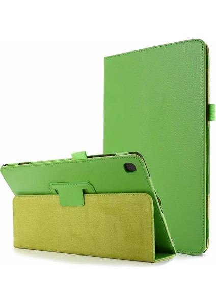 Samsung Galaxy Tab A7 10.4 (2020) T500 Deri Kılıf Green (Yurt Dışından)
