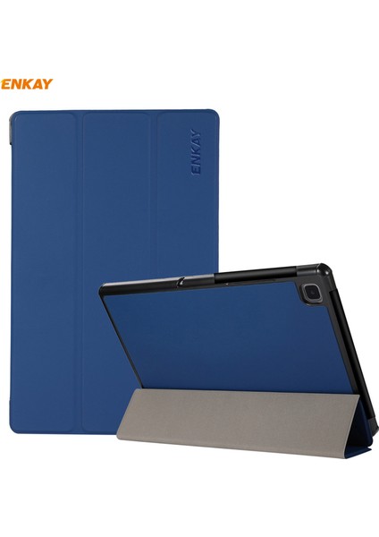 Galaxy Tab A7 10.4 2020 T500 / T505 Enkay Pu + Pc Kılıfı Dark Blue (Yurt Dışından)