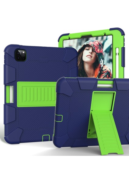 Iphone 11 Pro Için Solf Durumda Donanma + Olivin (Yurt Dışından)