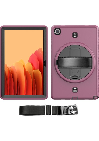 Tablet Kılıfı Için Samsung Galaxy Tab A7 10.4 T500 / T505 Dark Rose Red (Yurt Dışından)