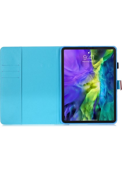 Apple iPad Pro 11 Inç 2020 Için Deri Kılıf Gri Kedi (Yurt Dışından) fiyatları