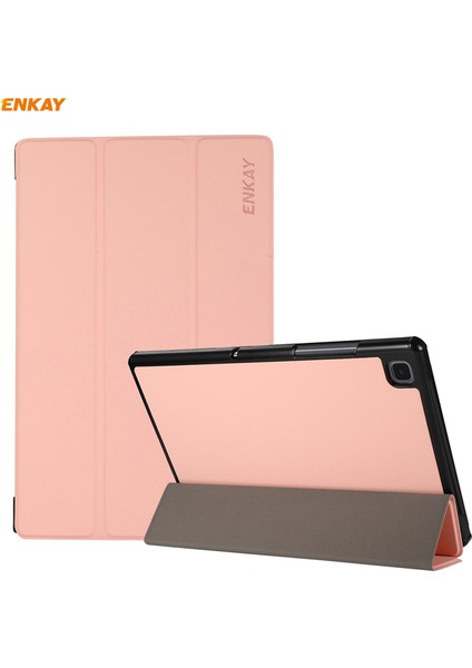 PLZ Shop Galaxy Tab A7 10.4 2020 T500 / T505 Enkay Pu + Pc Kılıfı Pink (Yurt Dışından)