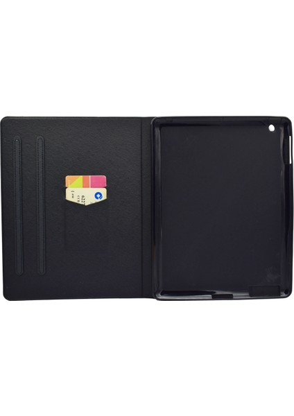 Apple iPad 4 & 3 & 2 Için Deri Kılıf Kutup Tilkisi (Yurt Dışından)