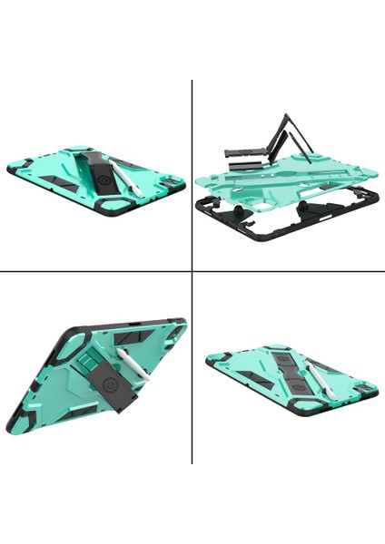 IPAD Pro 11 (2020) Tpu + Pc Koruyucu Kılıf Gümüş Rengi (Yurt Dışından)