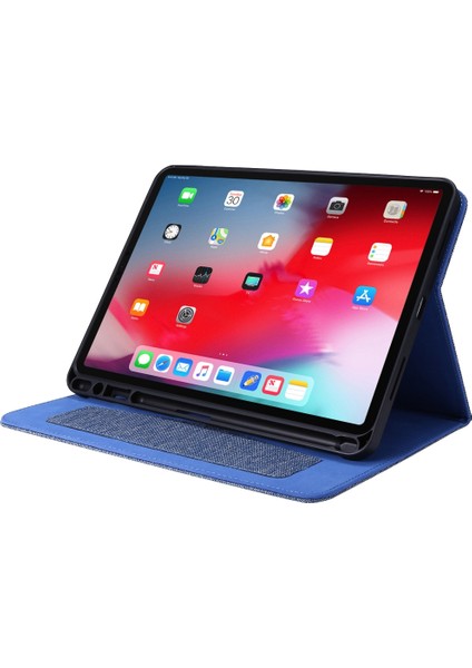 Apple iPad Pro 11 Inç 2020 Için Deri Kılıf Koyu Mavi (Yurt Dışından) fırsatları