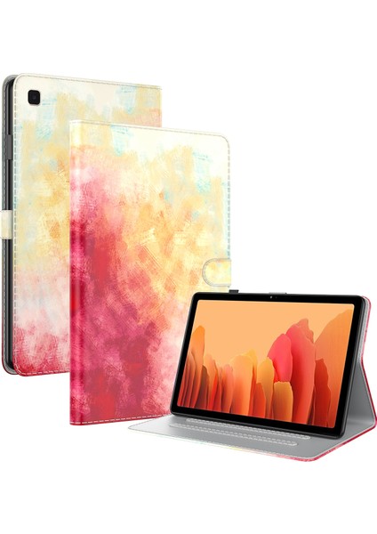 Samsung Galaxy Tab A7 10.4 2020 T500 / T505 Için Pu Kılıf Spring Cherry (Yurt Dışından)