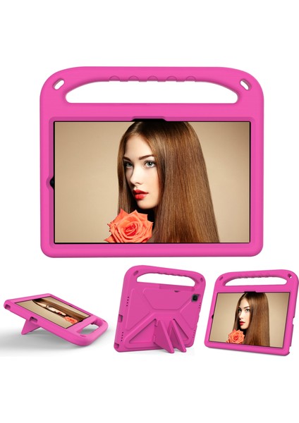 Samsung Galaxy Tab A7 10.4 (2020) T500 / Galaxy Tab S6 T860 / Galaxy Tab S5E T720 / Galaxy Tab S6 Lite P610 Koruyucu Kılıf Rose Red (Yurt Dışından)