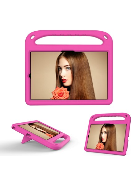 Samsung Galaxy Tab A7 10.4 (2020) T500 / Galaxy Tab S6 T860 / Galaxy Tab S5E T720 / Galaxy Tab S6 Lite P610 Koruyucu Kılıf Rose Red (Yurt Dışından)