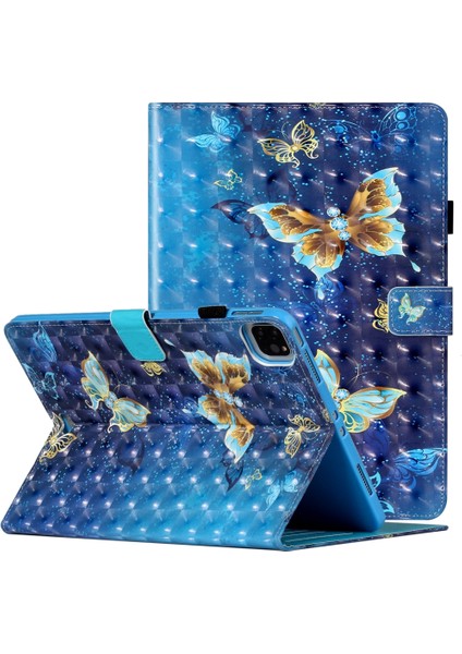 For Apple iPad Pro 11 Inch (2020) Leather Case Rankine Butterfly (Yurt Dışından)