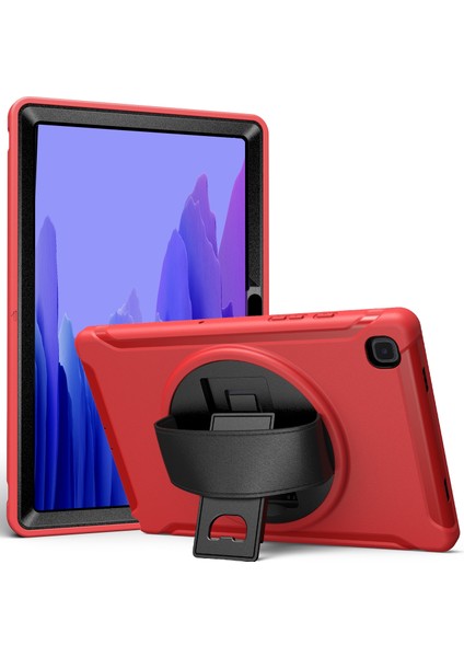 Samsung Galaxy Tab A7 10.4 (2020) Dönen Tutucu Kılıf Red (Yurt Dışından)