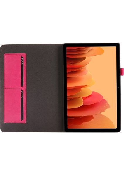 Samsung Galaxy Tab A7 (2020) Deri Kılıf Rose Red (Yurt Dışından) fırsatları