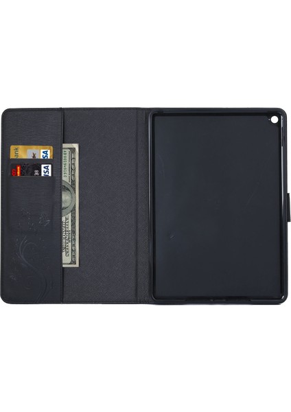 Apple iPad 4 & 3 & 2 Için Deri Kılıf Siyah (Yurt Dışından)