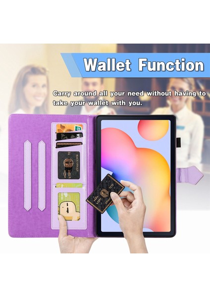 Samsung Galaxy Tab A7 10.4 (2020) Mandala Deri Kılıf Purple (Yurt Dışından) indirimleri