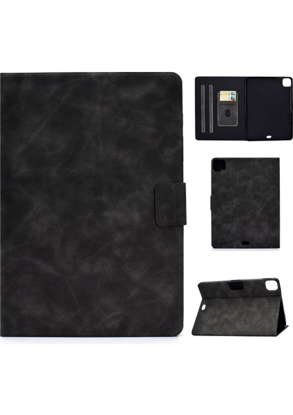 IPAD Pro 11 (2020) & (2018) Deri Kılıf Gri (Yurt Dışından)