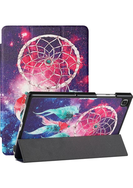 Samsung Galaxy Tab A7 (2020) / T500 / T505 Pu Kılıf Star Dream Catcher (Yurt Dışından)