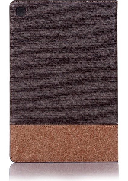 Samsung Galaxy Tab A7 T500 Için Deri Tablet Kılıfı Dark Brown (Yurt Dışından) fırsatları