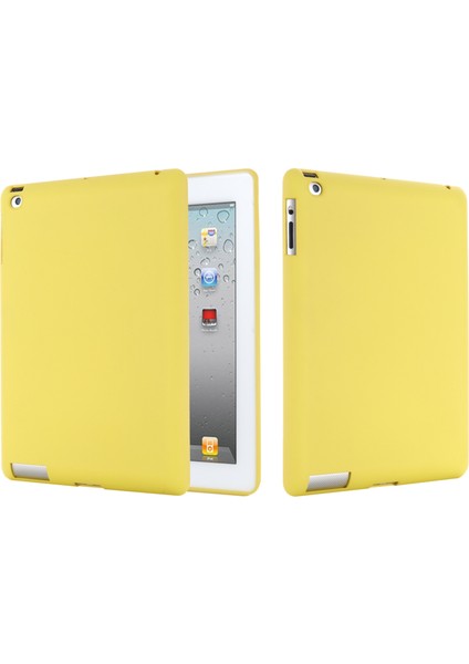 IPAD 4/3/2 Için Sıvı Silikon Kılıf Yellow (Yurt Dışından)
