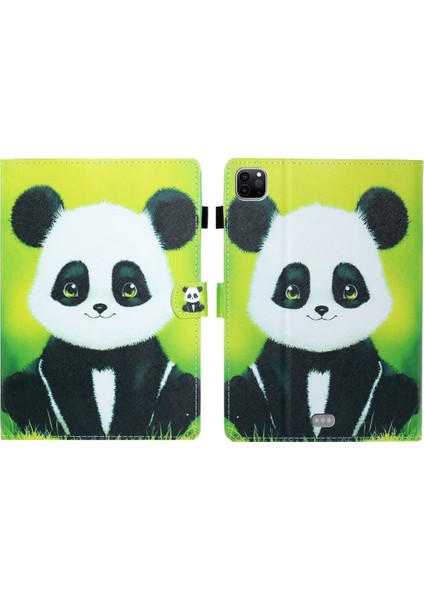 Apple iPad Pro 11 Inç 2020 Için Deri Kılıf Panda (Yurt Dışından)