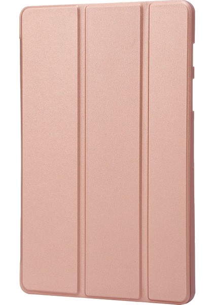 Samsung Galaxy Tab S8 / S7 Için Deri Tablet Kasası (Rose Gold) (Yurt Dışından)