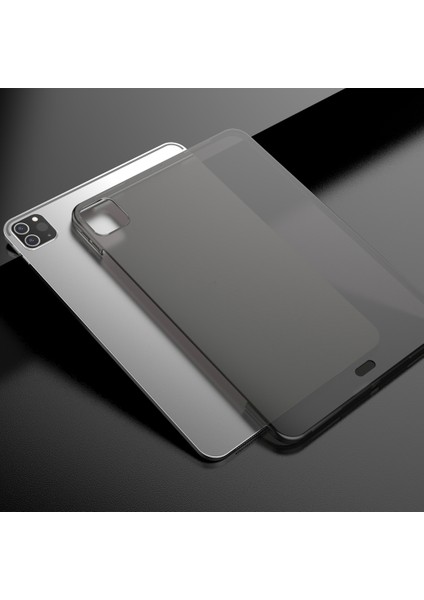 IPAD Pro 11 Inç (2020) Için Darbeye Dayanıklı Yumuşak Tpu Kılıfı Şeffaf Siyah (Yurt Dışından)