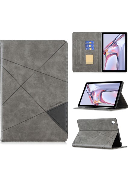 Samsung Galaxy Tab A7 10.4 (2020) Deri Kılıf Gray (Yurt Dışından)