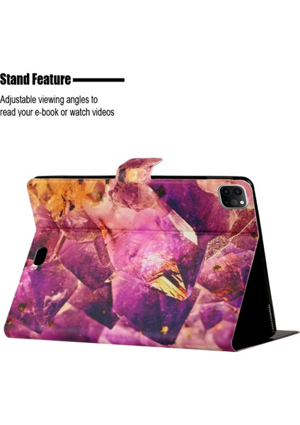 Apple iPad Pro Için Deri Kılıf 12.9 (2018) Ametist (Yurt Dışından) fırsatları