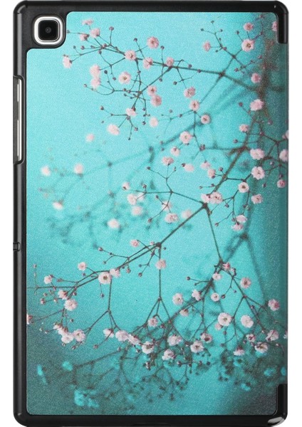Samsung Galaxy Tab A7 (2020) / T500 / T505 Pu Kılıf Plum Blossom (Yurt Dışından) modelleri