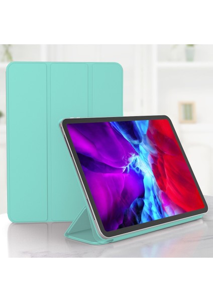 Apple iPad Pro 11 Inç 2020 Için Deri Kılıf Nane Yeşili (Yurt Dışından)
