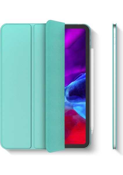 Apple iPad Pro 11 Inç 2020 Için Deri Kılıf Nane Yeşili (Yurt Dışından) fırsatları