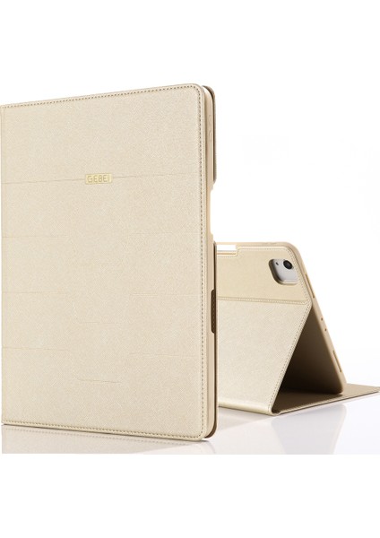 IPAD Pro 11 Inç (2020) Gebeı Pu + Tpu Deri Kılıf Altın (Yurt Dışından)