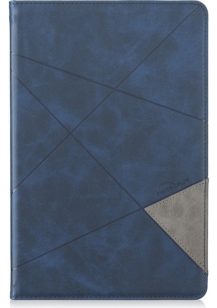 Samsung Galaxy Tab A7 10.4 (2020) Deri Kılıf Dark Blue (Yurt Dışından)