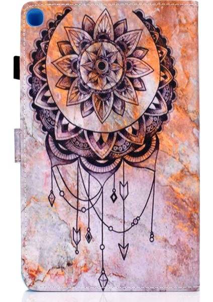 Samsung Galaxy Tab A7 (2020) T500 Renkli Çizim Kılıf Için Dreamcatcher (Yurt Dışından)