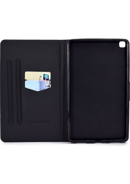 Samsung Galaxy Tab A7 10.4 2020 T500 / T505 Deri Kılıf Spectacled Deer (Yurt Dışından) fiyatları