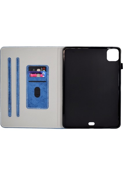 Apple iPad Pro 11 Inç 2020 Için Deri Kılıf Mavi (Yurt Dışından) fırsatları