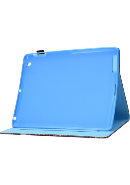 Apple iPad 4 & 3 & 2 Için Deri Kılıf Renkli Baykuş (Yurt Dışından) fiyatları