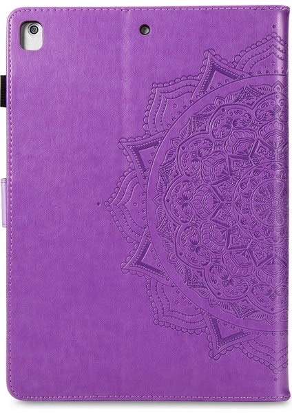 Apple iPad 2/3/4 Deri Çanta Için Mor (Yurt Dışından)