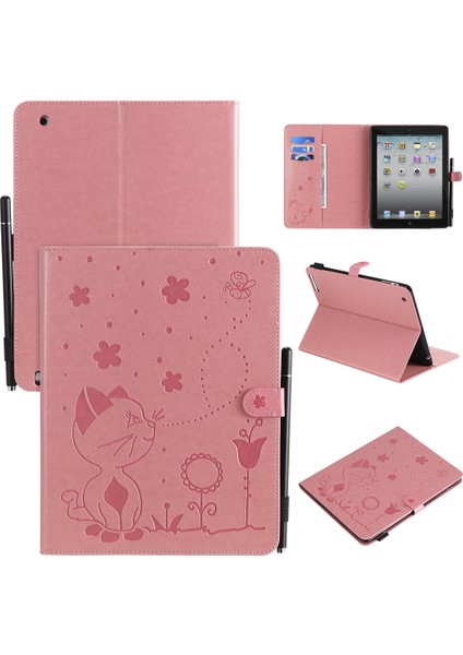 Apple iPad 4/3/2 Koruyucu Kılıf Için Pembe (Yurt Dışından)