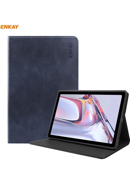 Galaxy Tab Için Enkay Akıllı Kılıf A7 10.4 2020 T500 / T505 Dark Blue (Yurt Dışından)