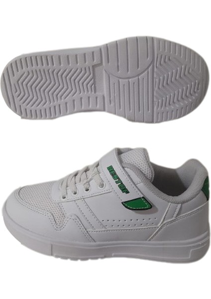 Beyaz Cırtlı Çocuk Sneaker modelleri