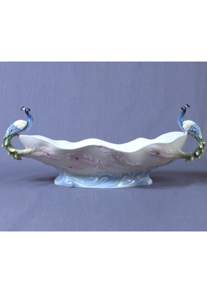 Collection Tavus Kuşu Figürlü Porselen 45CM