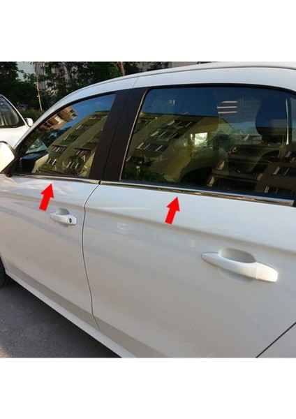 Peugeot 301 Krom Cam Çıtası 4 Parça Paslanmaz Çelik fiyatları