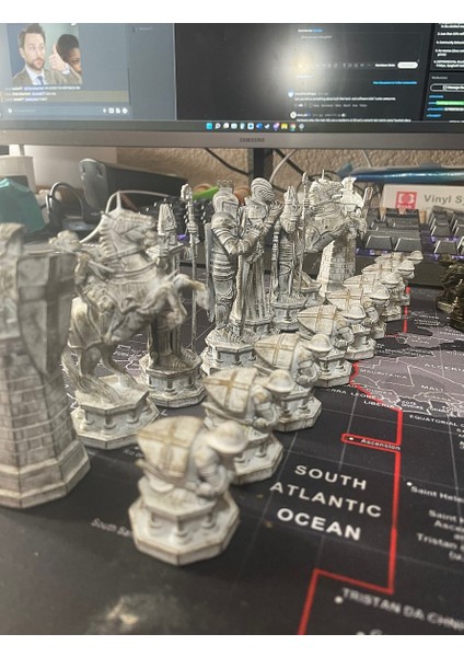 Harry Potter Felsefe Taşı Satranç Takımı Taşları