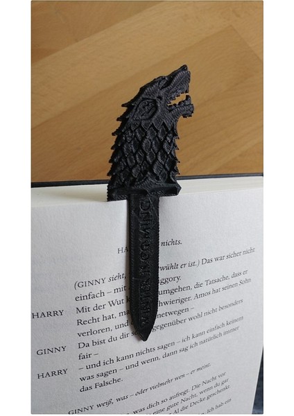 Game Of Thrones Sayfa Tutucu & Kitap Ayracı