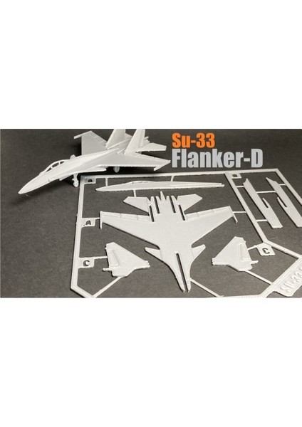 Suhoy Su-33 Flanker-D Maket Uçak Kartı