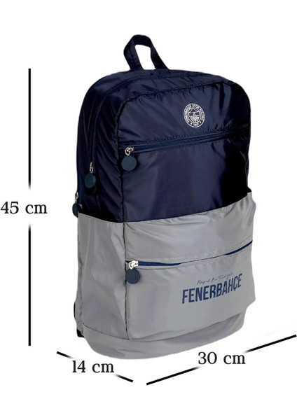 Fenerbahçe Trend Paraşüt Laptop Bölmeli Okul Sırt Çantası 4 Bölmeli (23734)