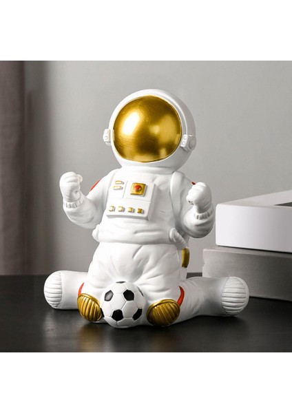 Yaratıcı Astronot Heykeli Figür Heykel Spacean Figürin Dekor Çocuk Hediyesi 20.5X19X11CM (Yurt Dışından) fiyatları