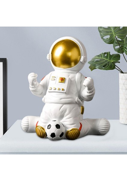 Yaratıcı Astronot Heykeli Figür Heykel Spacean Figürin Dekor Çocuk Hediyesi 20.5X19X11CM (Yurt Dışından) fırsatları