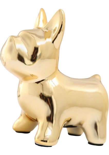 Piggy Heykel Heykeli Heykelcik Para Tasarrufu Kutusu Kitaplık Altın (Yurt Dışından) fiyatları