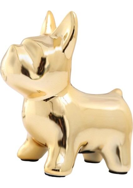 Piggy Heykel Heykeli Heykelcik Para Tasarrufu Kutusu Kitaplık Altın (Yurt Dışından) indirimleri