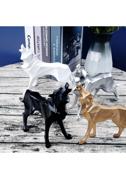 Geometrik Hayvan Ev Dekoru Ofis Dekorasyonu Altın (Yurt Dışından) fırsatları